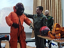 Авиапожарные Нерчинского отделения рассказали молодёжи о своей профессии