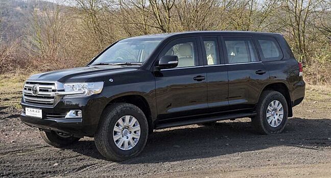 Представлен бронированный Toyota Land Cruiser для VIP-персон