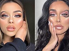 Новый тренд-2020 «брови-полумесяцем» набирает обороты