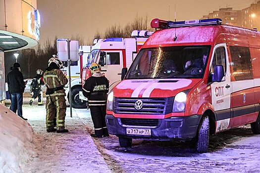 Четыре человека спасены на пожаре в Москве