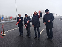 В Курчатове открыли путепровод через железнодорожные пути