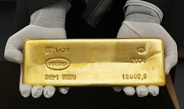 Рынок золота на Московской бирже в январе-марте снизился на 16,7%