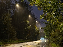 Витебская Сортировочная улица получила современное наружное освещение