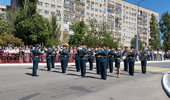 20 мая в Камышине перекрывали дороги в центре для торжественного марша