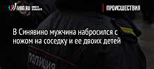 В Синявино мужчина набросился с ножом на соседку и ее двоих детей