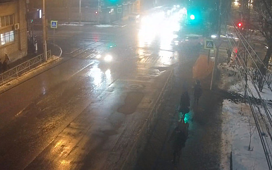 В Рязани заработали светофоры на перекрёстке улиц Новой и Горького