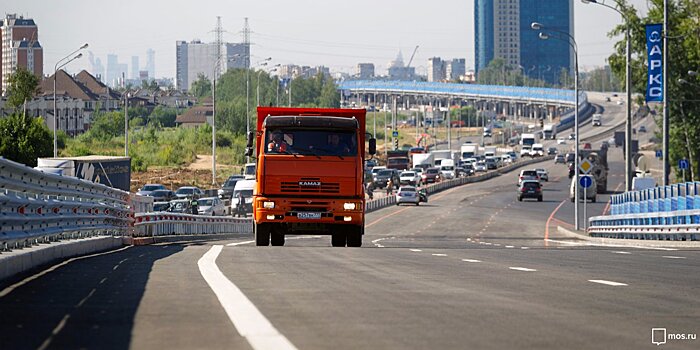 Проект Грузовой каркас уменьшил число ДТП с грузовиками в САО