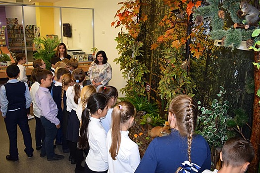 Музей экологии открылся в "Перспективе" к пятилетию школы