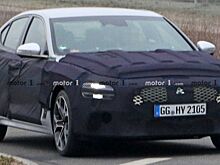Обновлённая версия Genesis G70 сверкнула двухэтажными фарами