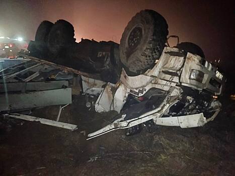 Водитель КамАЗа погиб в аварии в Сюмсинском районе