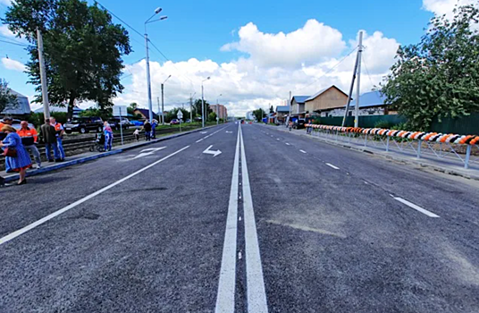 В Новосибирской области в эксплуатацию введено 246,6 км автомобильных дорог