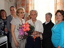 Житель Арбата отметил 100-летний юбилей