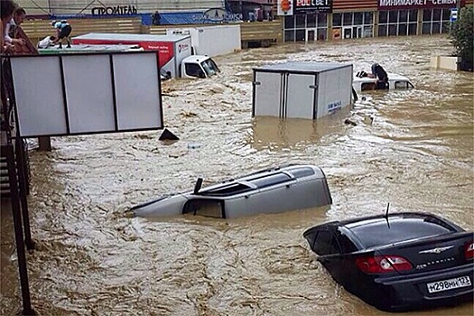 Сочи уходит под воду