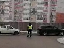 Красноярцев предупреждают о заторах в районе фанпарка «Бобровый лог»