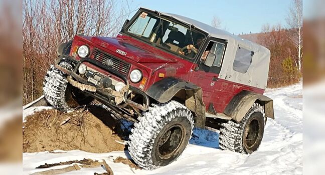 Внедорожник «Есаул» — кастомный вездеход на базе ЛуАЗ