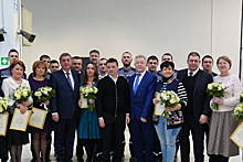 Андрей Воробьев вручил награды сотрудникам предприятия «Исток» во Фрязине