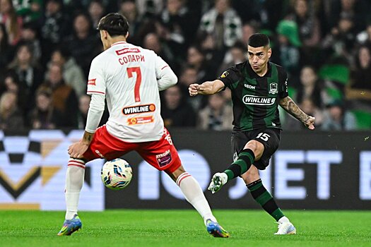 Стало известно, сколько болельщиков посетили матч "Краснодар" - "Спартак"