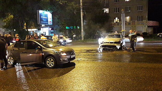 На Московском проспекте Воронежа произошло ДТП с 6 автомобилями