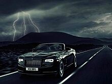 Rolls-Royce сделал очень черный Dawn с форсированным мотором