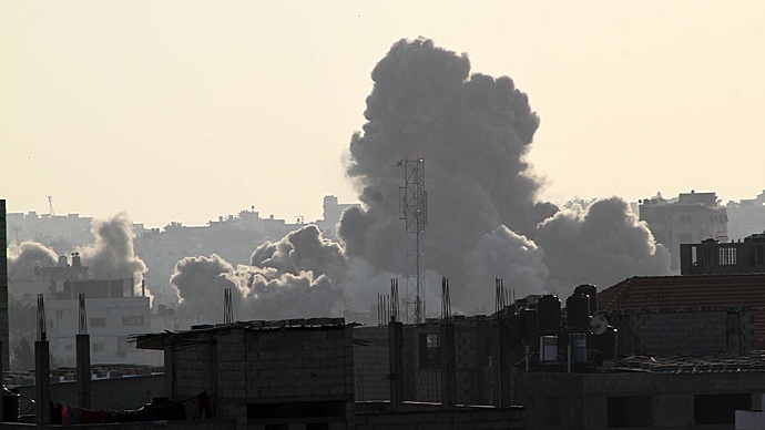 Более 30 палестинцев погибли при обстреле Израиля на юге города Газа