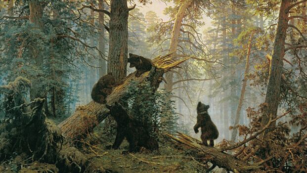 «Утро в сосновом лесу»: тайна самой знаменитой картины Шишкина