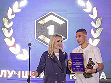 Футболист Аюкин получил приз ТАСС "За верность" в номинации "Первая лига"