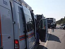 В пос. Курумоч в аварии с фурой погиб водитель Lada Kalina