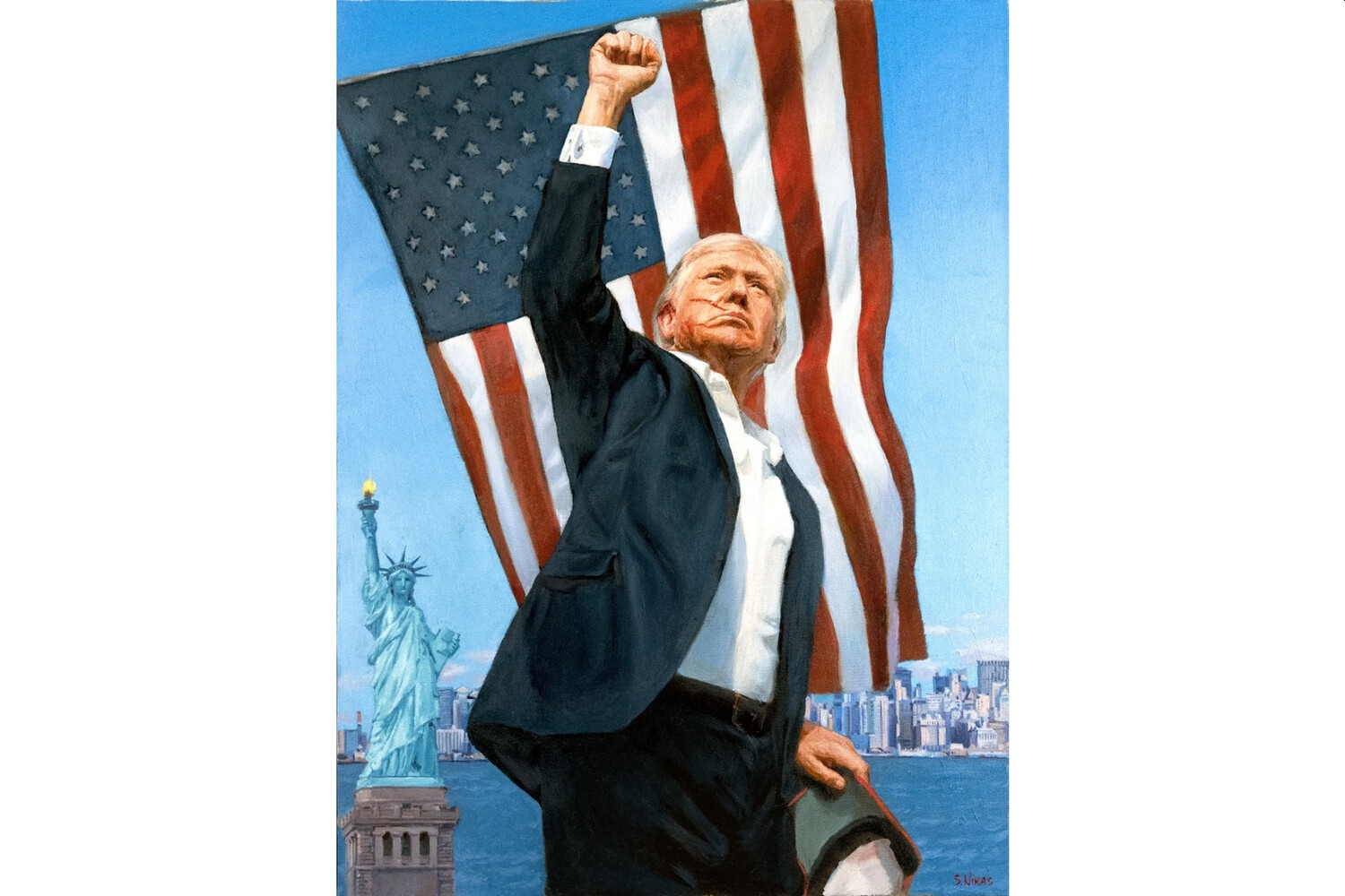«Герой эпохи»: Никас Сафронов раскрыл значение портрета Трампа