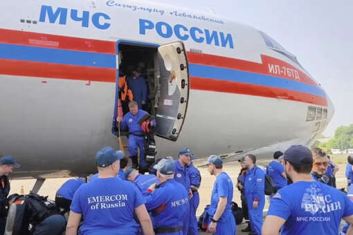 МЧС: угроза повторных обрушений есть на местах работы спасателей из РФ в Мьянме