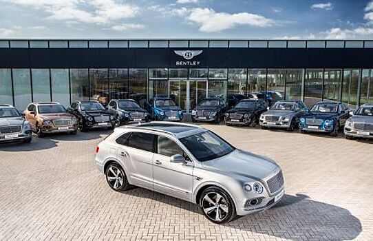 Bentayga прилично подняла продажи Bentley в 2016 году