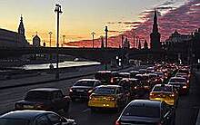 Московские пробки пошли на антирекорд