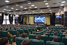 В Краснодарском высшем военном училище состоялся просмотр Послания Президента Федеральному Собранию