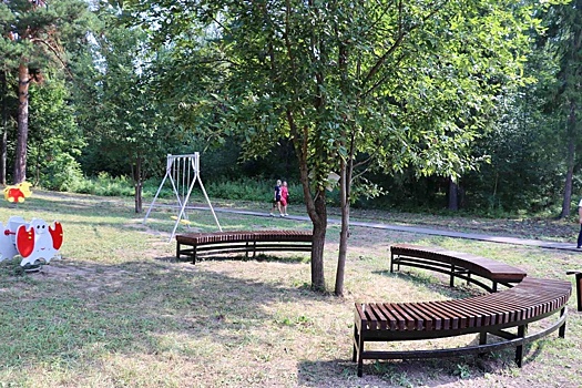 Рабочие завершили благоустройство «Поруковской поляны» в Сарапуле