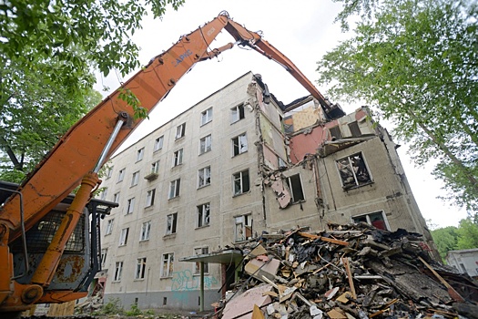 В СЗАО осталось демонтировать последний дом в рамках первой программы сноса ветхих пятиэтажек