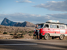 Россияне, отправившиеся в кругосветное путешествие на УАЗе, пересекут экватор в Бразилии
