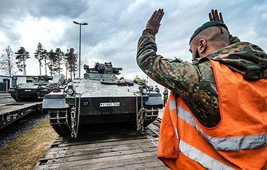 Страны НАТО начали учения по переброске тысяч военных и техники через ФРГ
