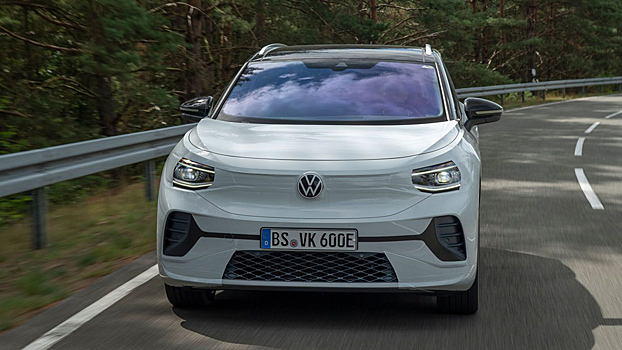 Дебютный электрокросс Volkswagen ID.4 продемонстрировали под видом прототипа