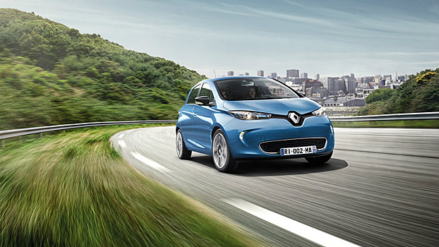 Компания Renault увеличит запас хода электрокара Zoe