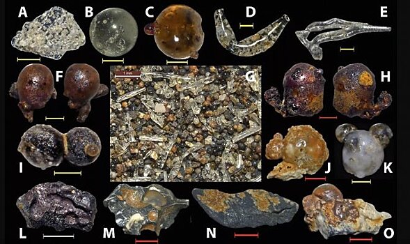 На пляжах нашли тонны следов бомбардировки Хиросимы