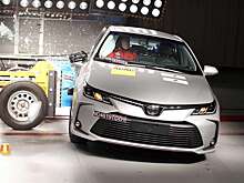 Проверена безопасность седана Toyota Corolla