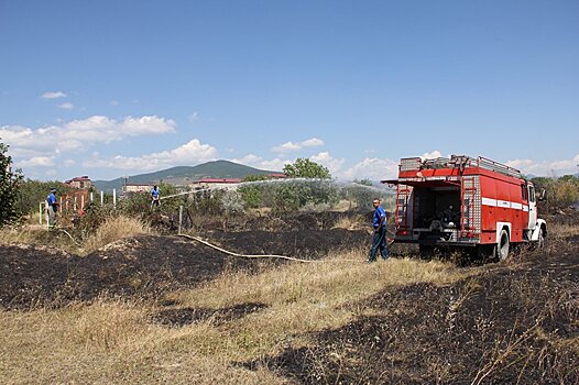 В Южной Осетии возросло количество пожаров