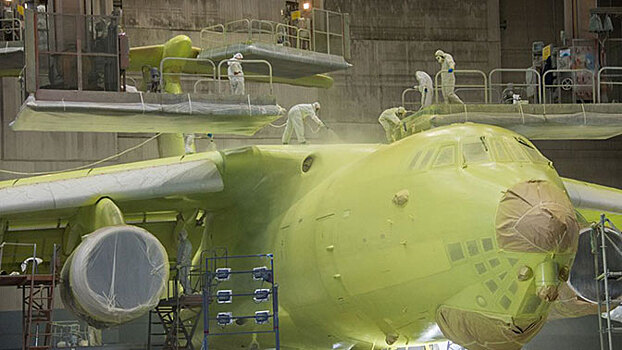 В Ульяновске готовят к испытаниям первый самолет-топливозаправщик Ил-78М- 90А