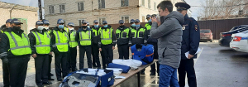 Инспекторы ДПС по всей стране продолжают обучение по оказанию первой помощи пострадавшим в ДТП