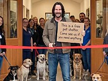 Киану Ривз открыл самый большой в мире приют для животных