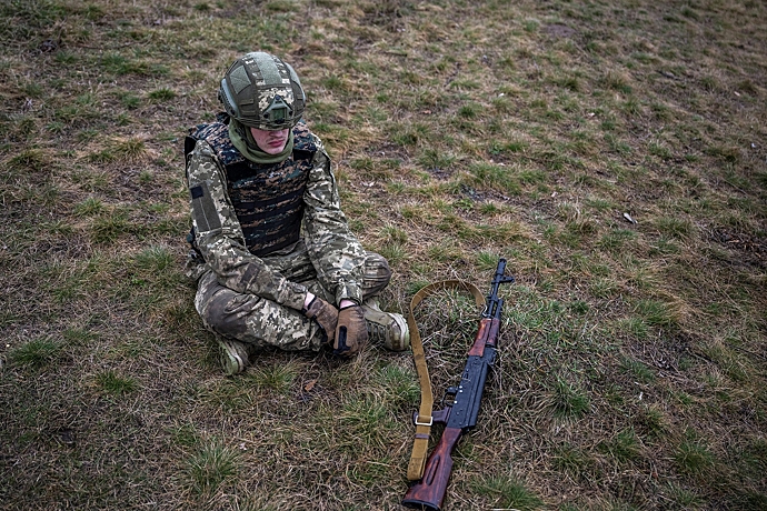 Украинские военные покинули позиции в селе Лукьянцы под Харьковом