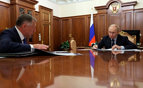 Марат Хуснуллин доложил президенту о результатах работы стройотрасли
