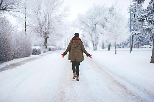 Зимняя ходьба позволит вам сбросить пару килограммов