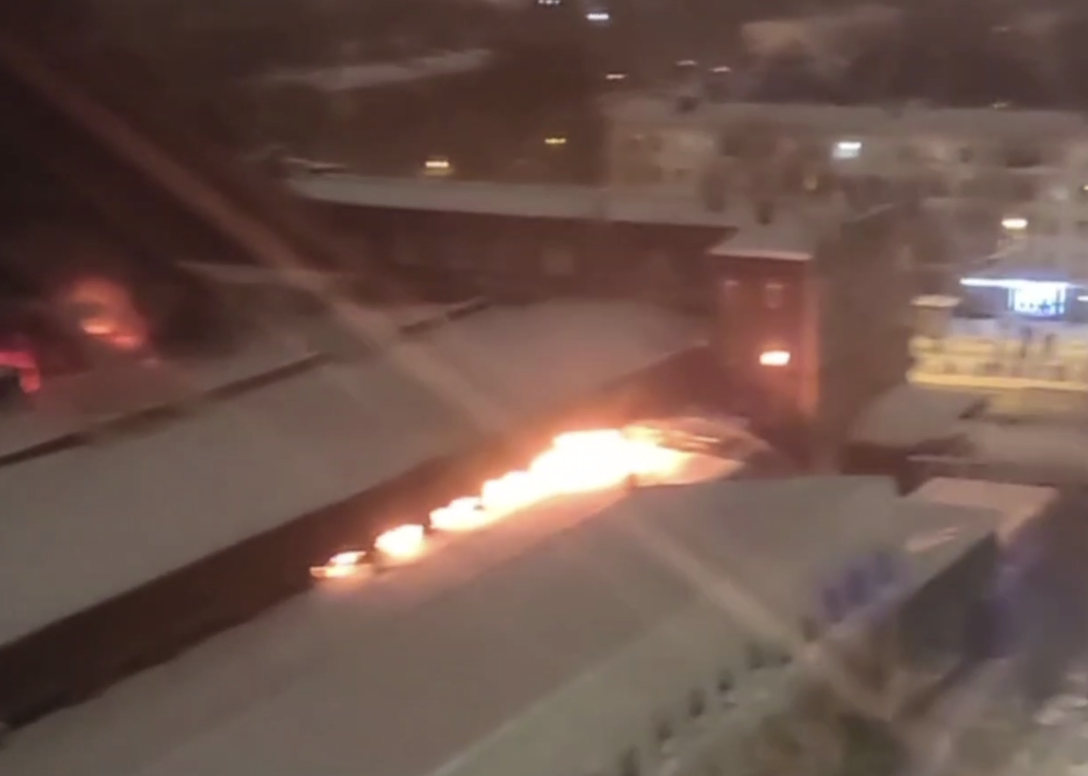 На востоке Москвы произошел пожар на заводе