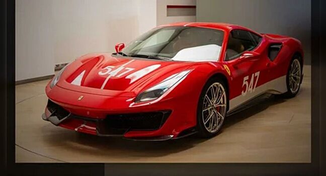 Ferrari представила версию 488 Pista, вдохновленную гонками