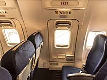 Пассажирский самолет совершил рейс с полуоткрытой дверью